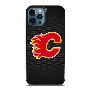 CALGARY FLAMES HOCKEY NHL LOGO iPhone 12 Pro Max Case Cover CALGARY FLAMES HOCKEY NHL LOGO iPhone 12 Pro Max Case Cover