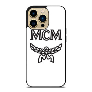 MCM WORLDWIDE WHITE iPhone 14 Pro Max Case Cover MCM WORLDWIDE WHITE iPhone 14 Pro Max Case Cover