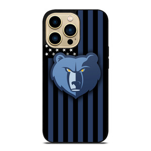MEMPHIS GRIZZLIES NBA USA FLAG iPhone 14 Pro Max Case Cover