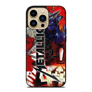 METALLICA ROCK BAND ALL ALBUM iPhone 14 Pro Max Case Cover METALLICA ROCK BAND ALL ALBUM iPhone 14 Pro Max Case Cover