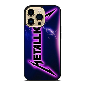 METALLICA ROCK BAND VIOLET LIGHTNING iPhone 14 Pro Max Case Cover METALLICA ROCK BAND VIOLET LIGHTNING iPhone 14 Pro Max Case Cover