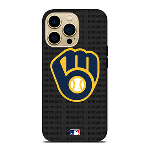 MILWAUKEE BREWERS BASEBALL BLACK iPhone 14 Pro Max Case Cover MILWAUKEE BREWERS BASEBALL BLACK iPhone 14 Pro Max Case Cover