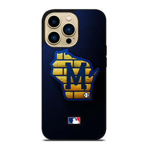 MILWAUKEE BREWERS MLB BASEBALL ICON iPhone 14 Pro Max Case Cover