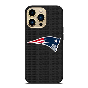 NEW ENGLAND PATRIOTS FOOTBALL TEXT iPhone 14 Pro Max Case Cover