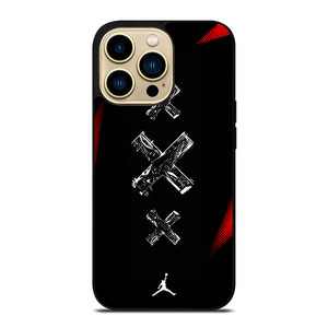 NIKE AIR JORDAN CROSS iPhone 14 Pro Max Case Cover