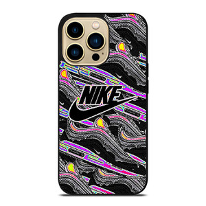 NIKE AIR MAX HOLOGRAPHIC PATTERN iPhone 14 Pro Max Case Cover
