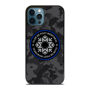 CF MONTREAL MLS BLACK CAMO iPhone 12 Pro Max Case Cover