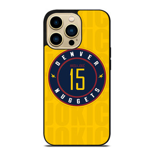 NIKOLA JOKIC DENVER NUGGETS LOGO iPhone 14 Pro Max Case Cover