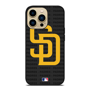SAN DIEGO BROWN BASEBALL BLACK iPhone 14 Pro Max Case Cover