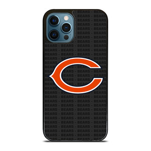 CHICAGO BEARS FOOTBALL TEXT iPhone 12 Pro Max Case Cover