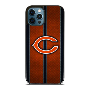 CHICAGO BEARS NFL METAL STRIPE iPhone 12 Pro Max Case Cover