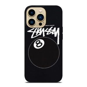 STUSSY FUZZY 8 BALL POOL iPhone 14 Pro Max Case Cover