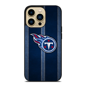 TENNESSEE TITANS NFL METAL STRIPE iPhone 14 Pro Max Case Cover