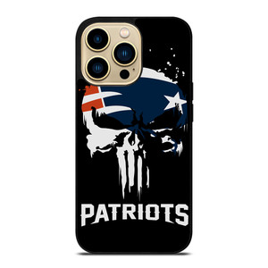 THE PUNISHER X NEW ENGLAND PATRIOTS NFL FOOTBALL iPhone 14 Pro Max Case Cover