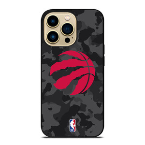 TORONTO RAPTORS BLACK CAMO iPhone 14 Pro Max Case Cover