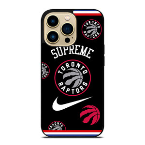 TORONTO RAPTORS NBA X SUPREME NIKE iPhone 14 Pro Max Case Cover