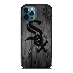 CHICAGO WHITE SOX BASEBALL MLB WOOD LOGO iPhone 12 Pro Max Case Cover