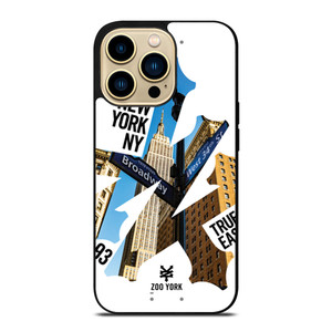 ZOO YORK NEW YORK CITY NYC SKATEBOARD iPhone 14 Pro Max Case Cover