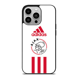 AJAX AMSTERDAM FC ADIDAS STRIPES iPhone 14 Pro Case Cover AJAX AMSTERDAM FC ADIDAS STRIPES iPhone 14 Pro Case Cover