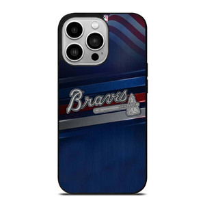 ATLANTA BRAVES MLB LOGO iPhone 14 Pro Case Cover ATLANTA BRAVES MLB LOGO iPhone 14 Pro Case Cover