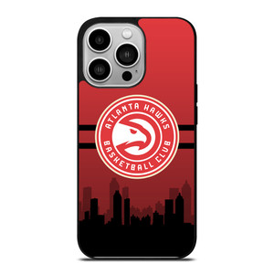 ATLANTA HAWKS NBA SKYLINE iPhone 14 Pro Case Cover