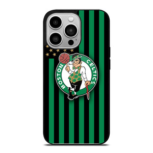 BOSTON CELTICS NBA USA FLAG iPhone 14 Pro Case Cover BOSTON CELTICS NBA USA FLAG iPhone 14 Pro Case Cover