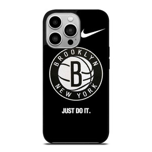 BROOKLYN NETS NBA BASKETBALL LOGO 3 iPhone 14 Pro Case Cover