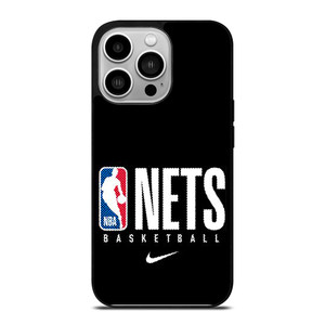 BROOKLYN NETS NBA BASKETBALL LOGO iPhone 14 Pro Case Cover