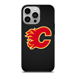 CALGARY FLAMES HOCKEY NHL LOGO iPhone 14 Pro Case Cover CALGARY FLAMES HOCKEY NHL LOGO iPhone 14 Pro Case Cover