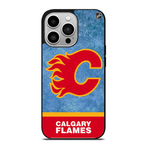 CALGARY FLAMES HOCKEY TEAM iPhone 14 Pro Case Cover