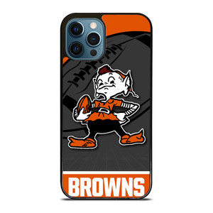 CLEVELAND BROWNS NFL TEAM iPhone 12 Pro Max Case Cover CLEVELAND BROWNS NFL TEAM iPhone 12 Pro Max Case Cover
