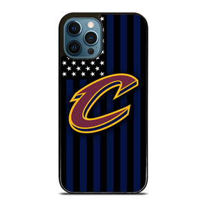 CLEVELAND CAVALIERS NBA USA FLAG iPhone 12 Pro Max Case Cover