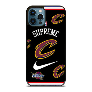 CLEVELAND CAVALIERS NBA X SUPREME NIKE iPhone 12 Pro Max Case Cover