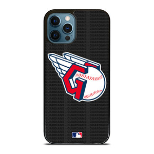 CLEVELAND GUARDIANS BASEBALL BLACK iPhone 12 Pro Max Case Cover
