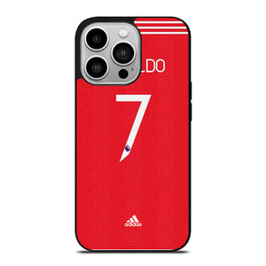 CRISTIANO RONALDO MANCHESTER UNITED ADIDAS 2 iPhone 14 Pro Case Cover