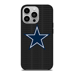 DALLAS COWBOYS FOOTBALL TEXT iPhone 14 Pro Case Cover