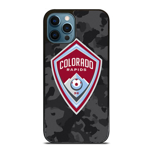 COLORADO RAPIDS MLS BLACK CAMO iPhone 12 Pro Max Case Cover