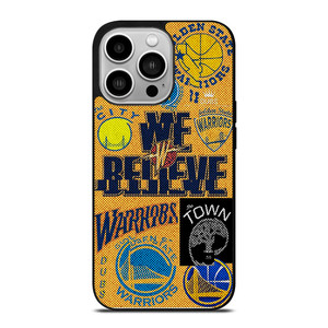 GOLDEN STATE WARRIORS NBA BASKETBALL COLLAGE iPhone 14 Pro Case Cover