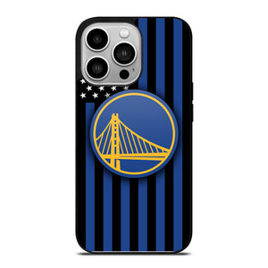 GOLDEN STATE WARRIORS NBA USA FLAG iPhone 14 Pro Case Cover