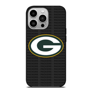 GREEN BAY PACKERS FOOTBALL TEXT iPhone 14 Pro Case Cover
