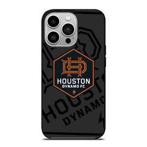 HOUSTON DYNAMO FC MLS BLACK iPhone 14 Pro Case Cover