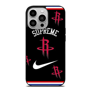 HOUSTON ROCKETS NBA X SUPREME NIKE iPhone 14 Pro Case Cover