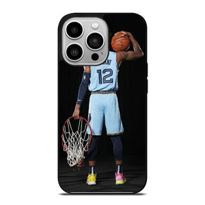 JA MORANT MEMPHIS GRIZZLIES NBA BASKETBALL iPhone 14 Pro Case Cover