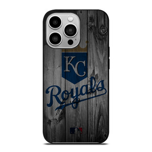 KANSAS CITY ROYALS BASEBALL MLB WOOD LOGO iPhone 14 Pro Case Cover