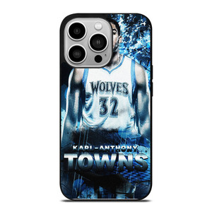 KARL ANTHONY TOWNS MINNESOTA TIMBERWOLVES iPhone 14 Pro Case Cover