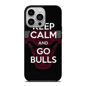 KEEP CALM AND GO CHICAGO BULLS iPhone 14 Pro Case Cover