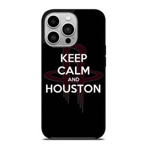 KEEP CALM AND GO HOUSTON ROCKETS iPhone 14 Pro Case Cover
