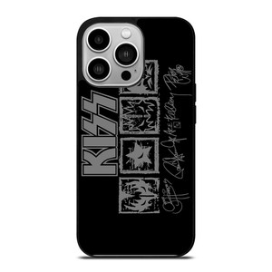 KISS ROCK BAND MEMBER ICON iPhone 14 Pro Case Cover