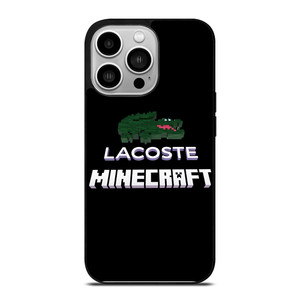 LACOSTE X MINECRAFT GAMES iPhone 14 Pro Case Cover LACOSTE X MINECRAFT GAMES iPhone 14 Pro Case Cover