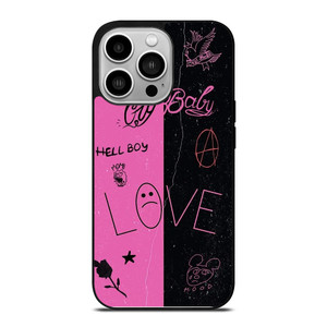 LIL PEEP LOVE PINK iPhone 14 Pro Case Cover